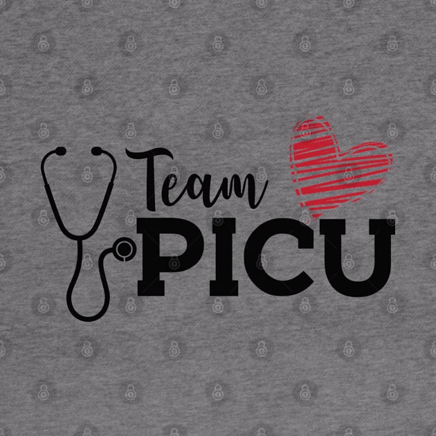 PICU Nurse - Team PICU by KC Happy Shop